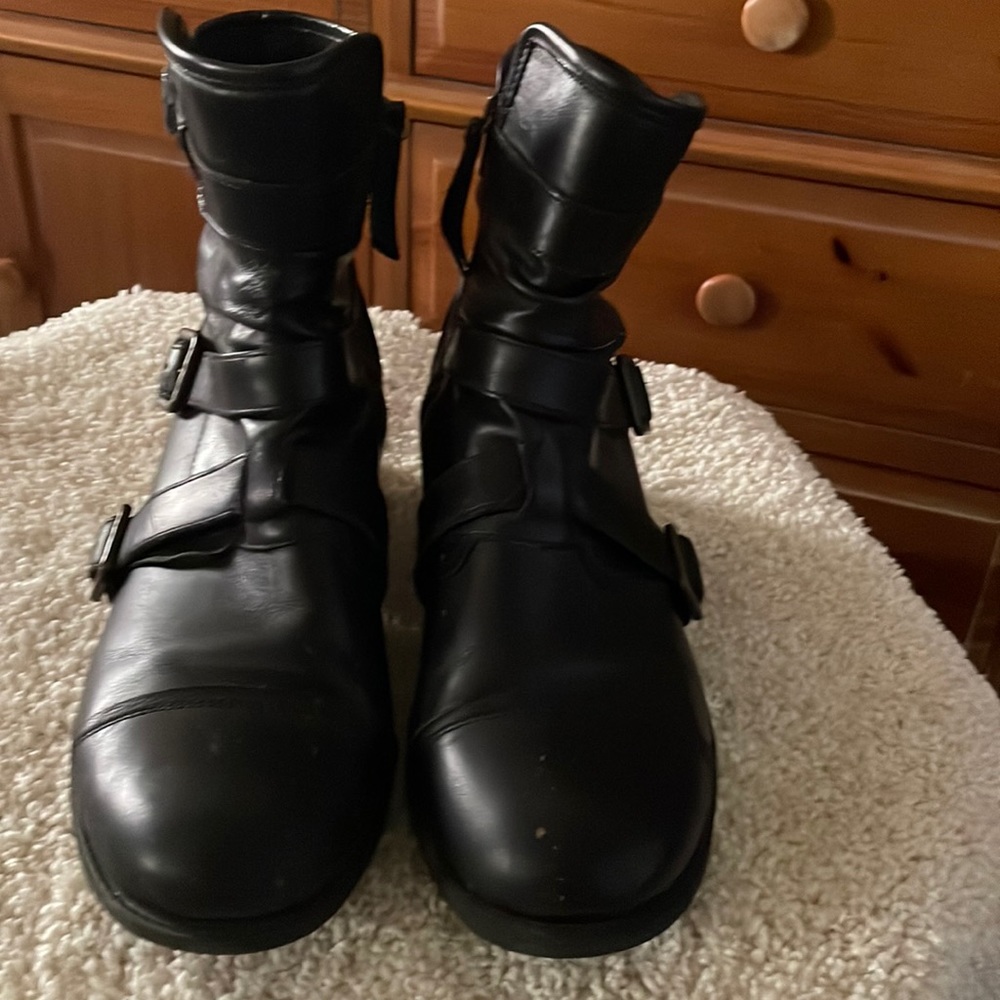UGG Finney Moto Leather Boots